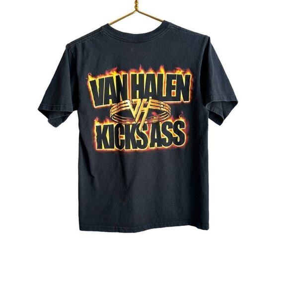 Vintage Van Halen Crew Neck Short Sleeve Tee Women's S 90's - Picture 2 of 7